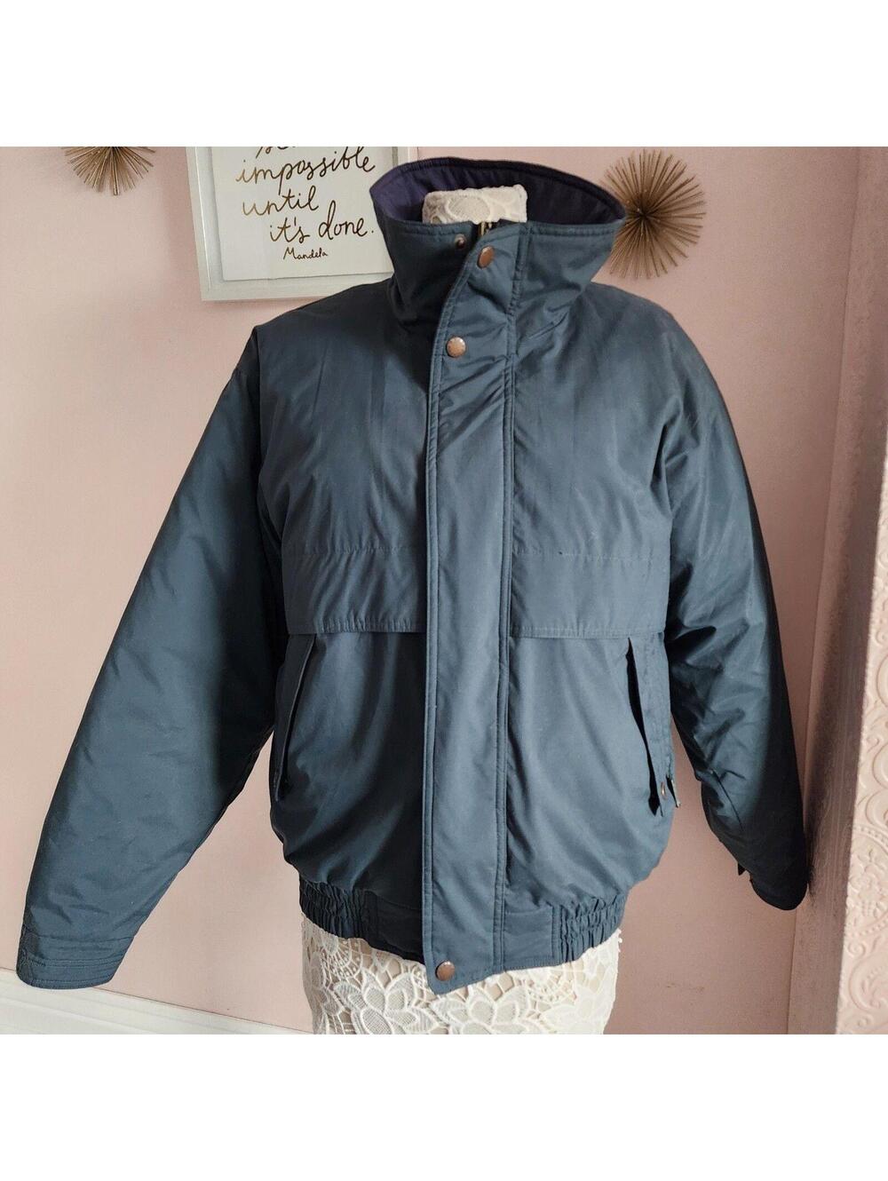 Field & Stream Men’s Green Blue Jacket Zip-Out Liner Coat M flawless